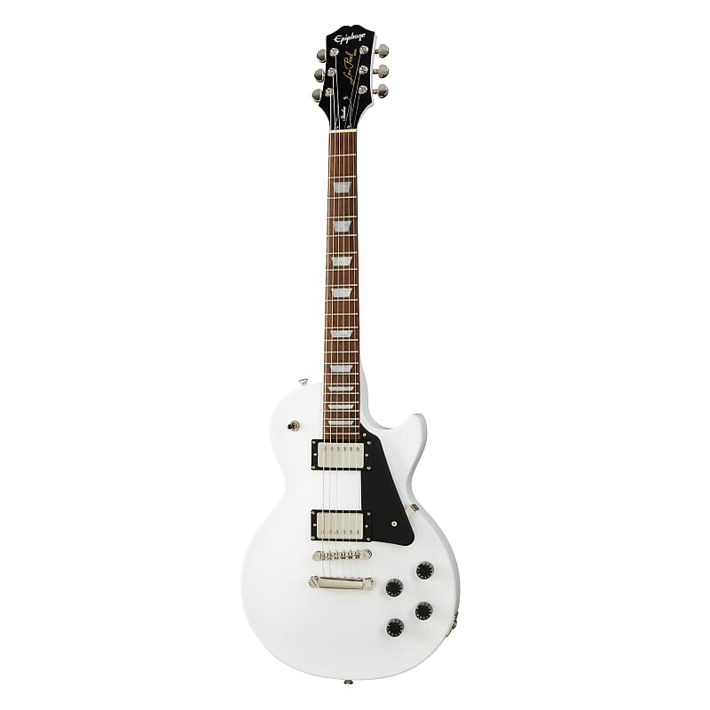 

Epiphone Les Paul Studio - белая альпийская гитара