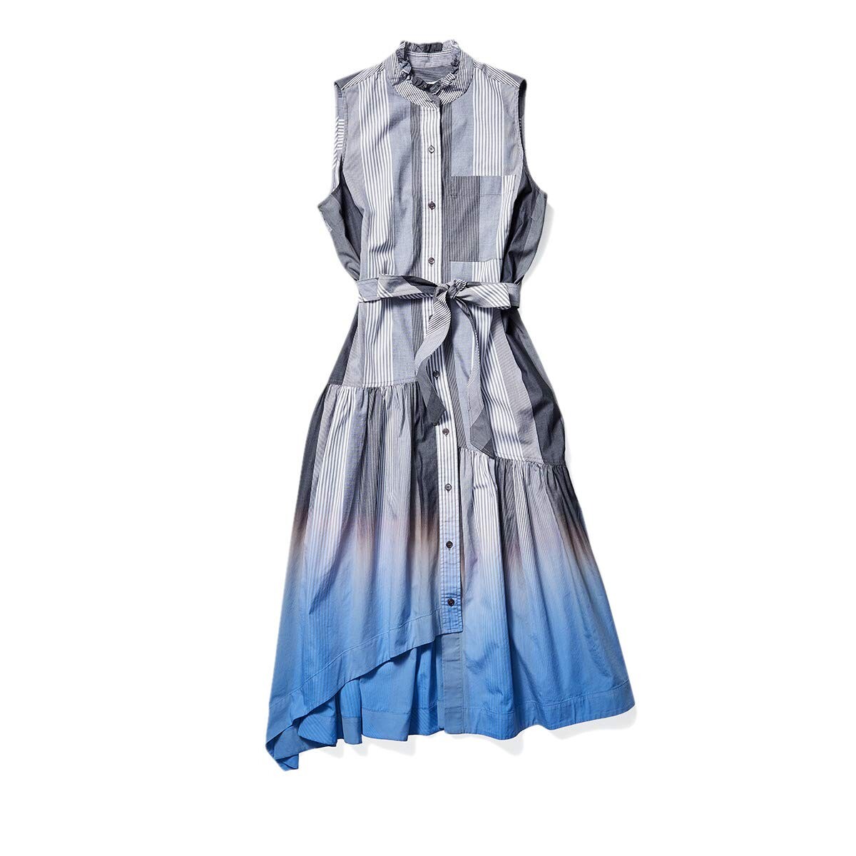 

Платье Derek Lam 10 Crosby, Nerioa Dip-Dye Maxi Dress