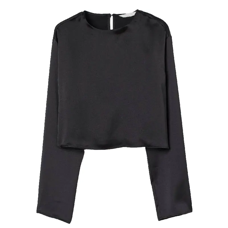 

Блузка H&M Satin, черный