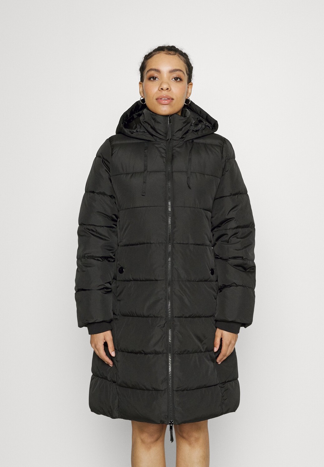 Пуховик Gap Petite, черный