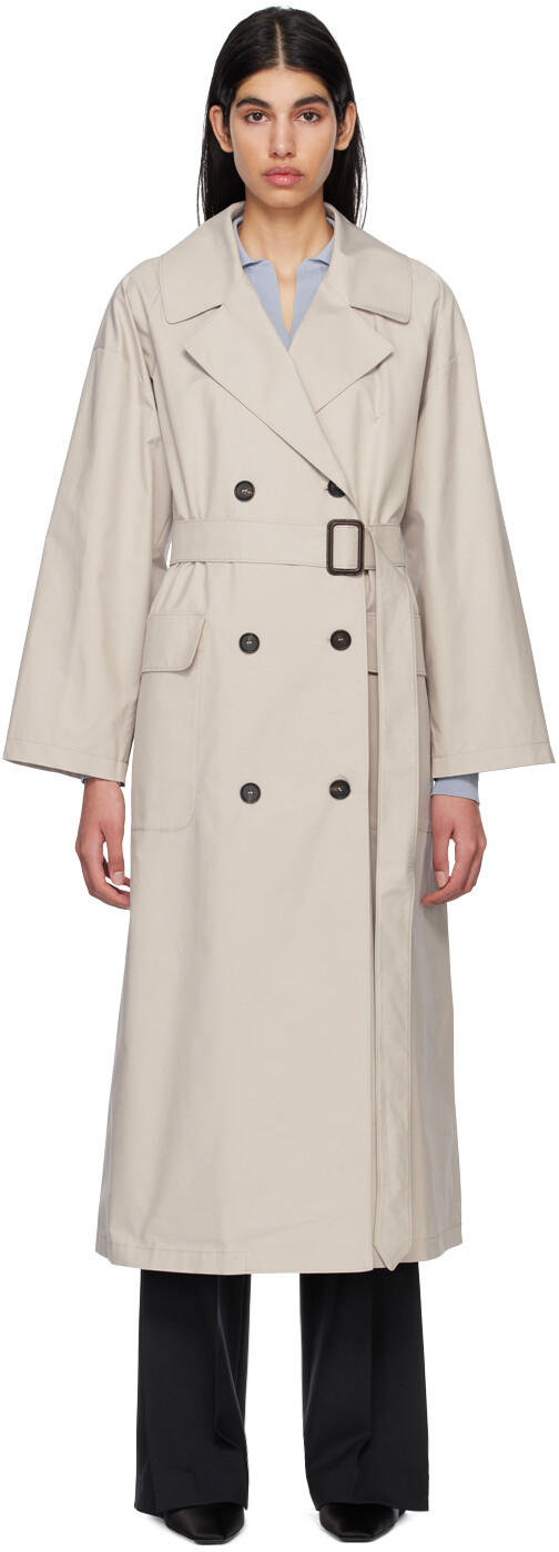 

Бежевый плащ Atrench Max Mara