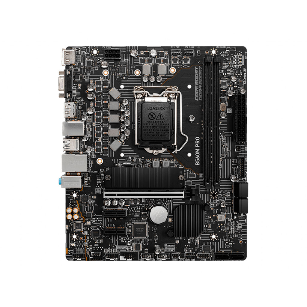 

Материнская плата MSI B560M PRO, LGA 1200, DDR4