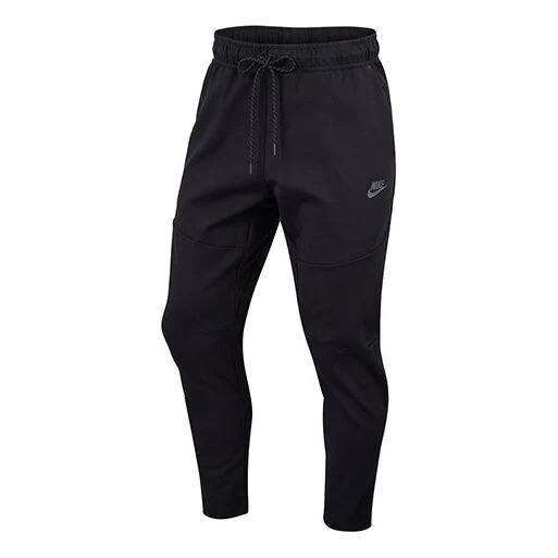 

Спортивные брюки Nike Sportswear logo Casual Knit Drawstring Sports Long, черный