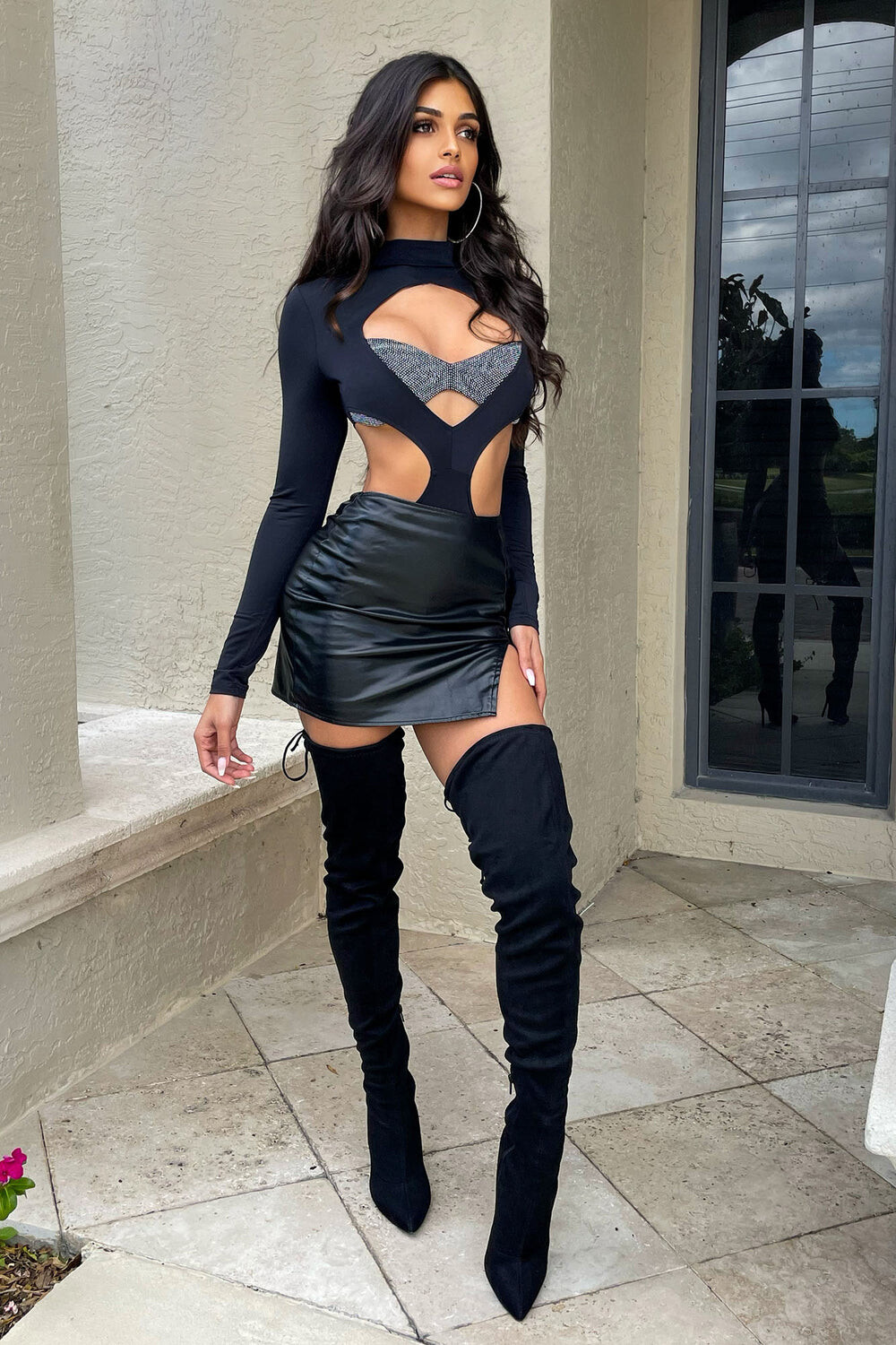 

Боди Fashion Nova LT10453BFN, черный