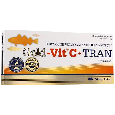 

Gold Vit C+Tran капсулы, 30 капсул/1 упаковка