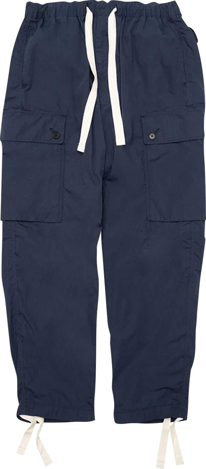 

Брюки nanamica Easy Cargo Pants 'Navy', синий