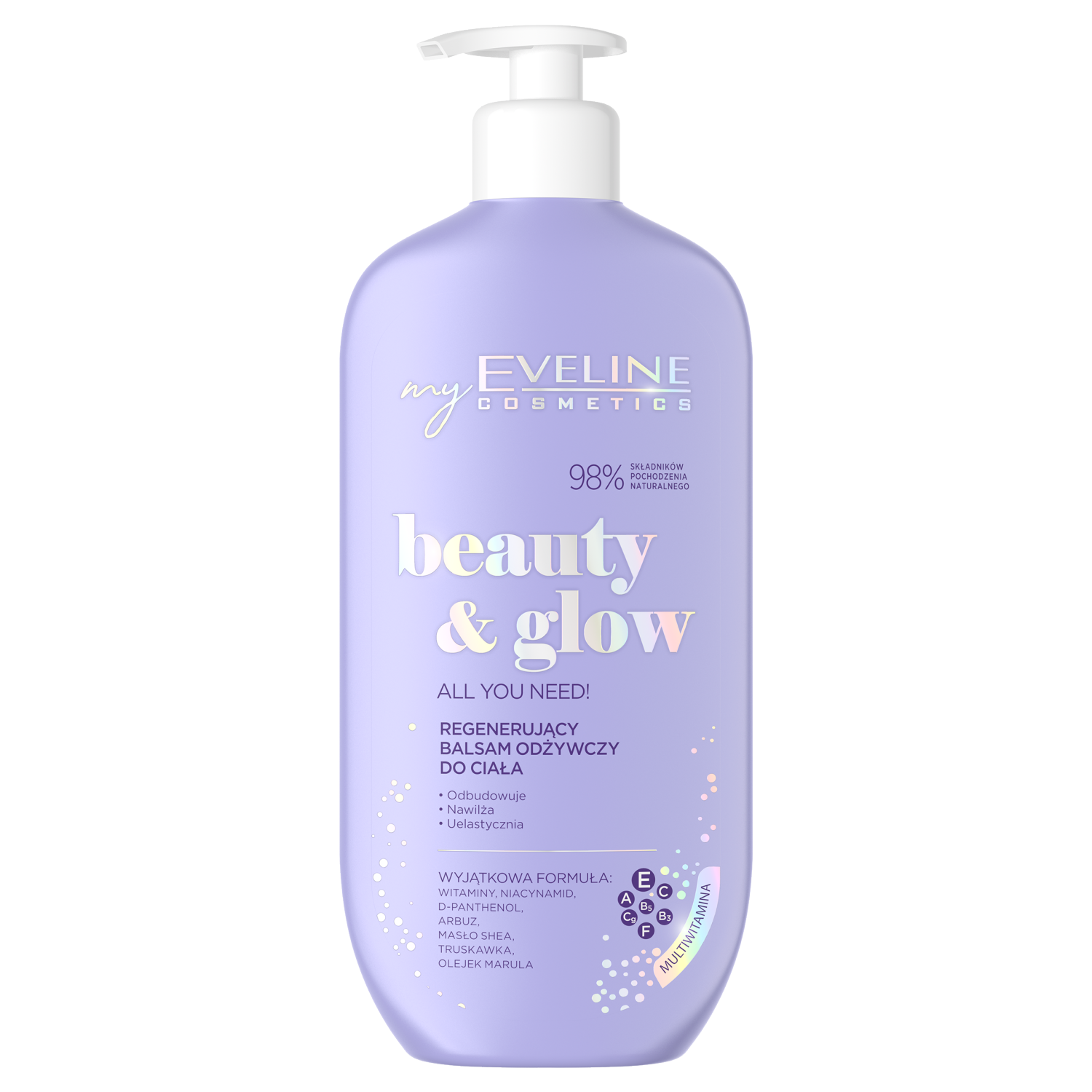 Eveline Cosmetics Beauty Glow Питательный лосьон для тела, 350 мл eveline лосьон для тела eveline с церамидами питательный 350 мл