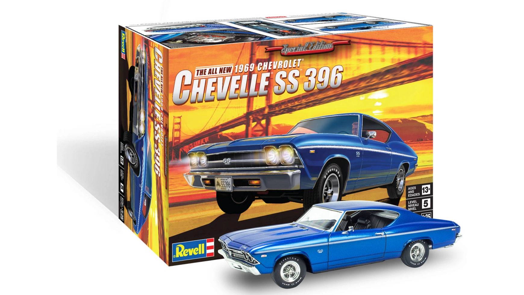 

Revell 1969 Chevelle SS 396, 1:24