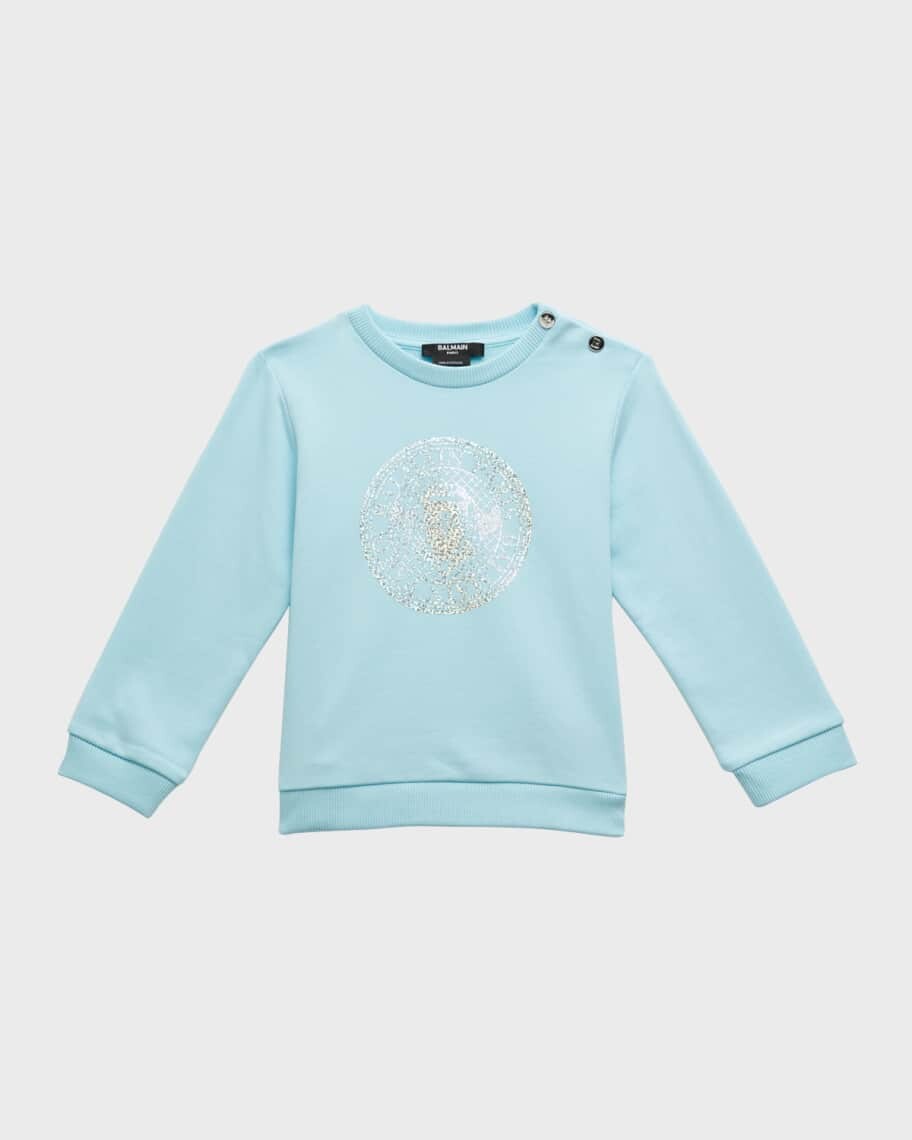 

Толстовка для мальчика с логотипом Medallion, размер 6–36 мес. Balmain