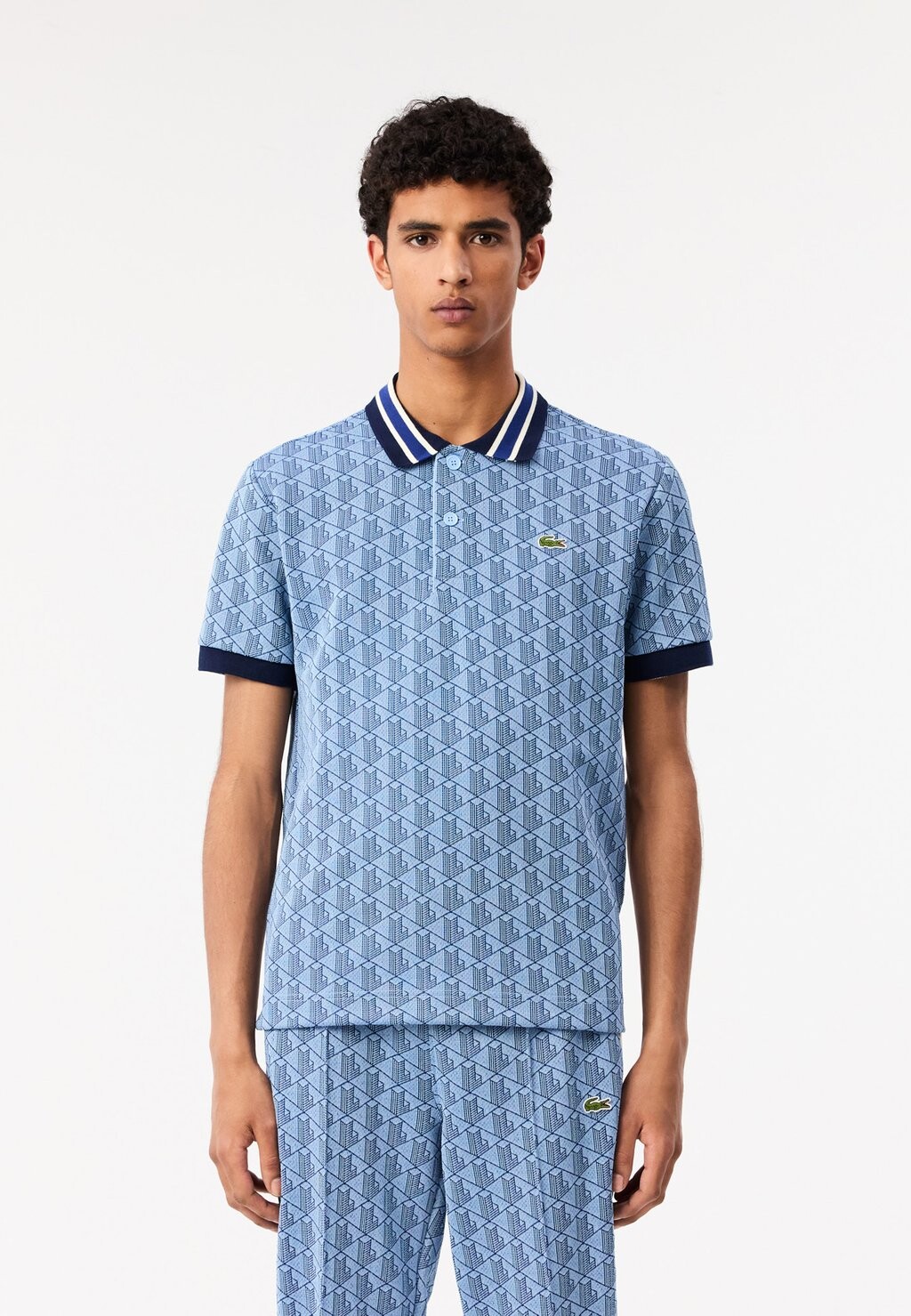 

Рубашка поло Lacoste, светло-голубой