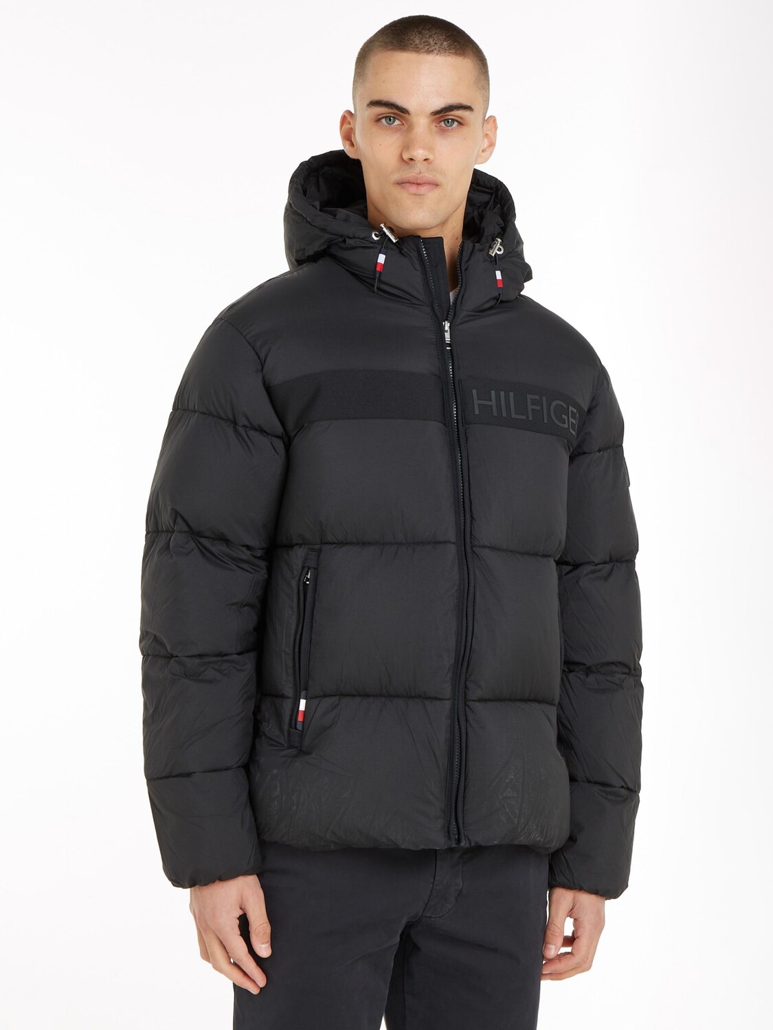 

Пуховик Tommy Hilfiger High Loft, черный