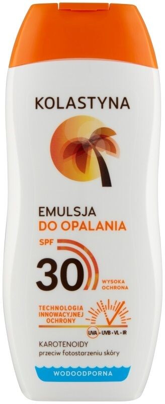 

Kolastyna Sun SPF30 дубильная эмульсия, 200 ml