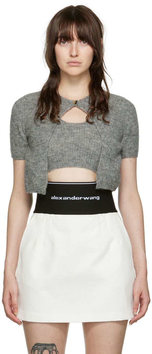 

Серый кардиган Twinset alexanderwang.t