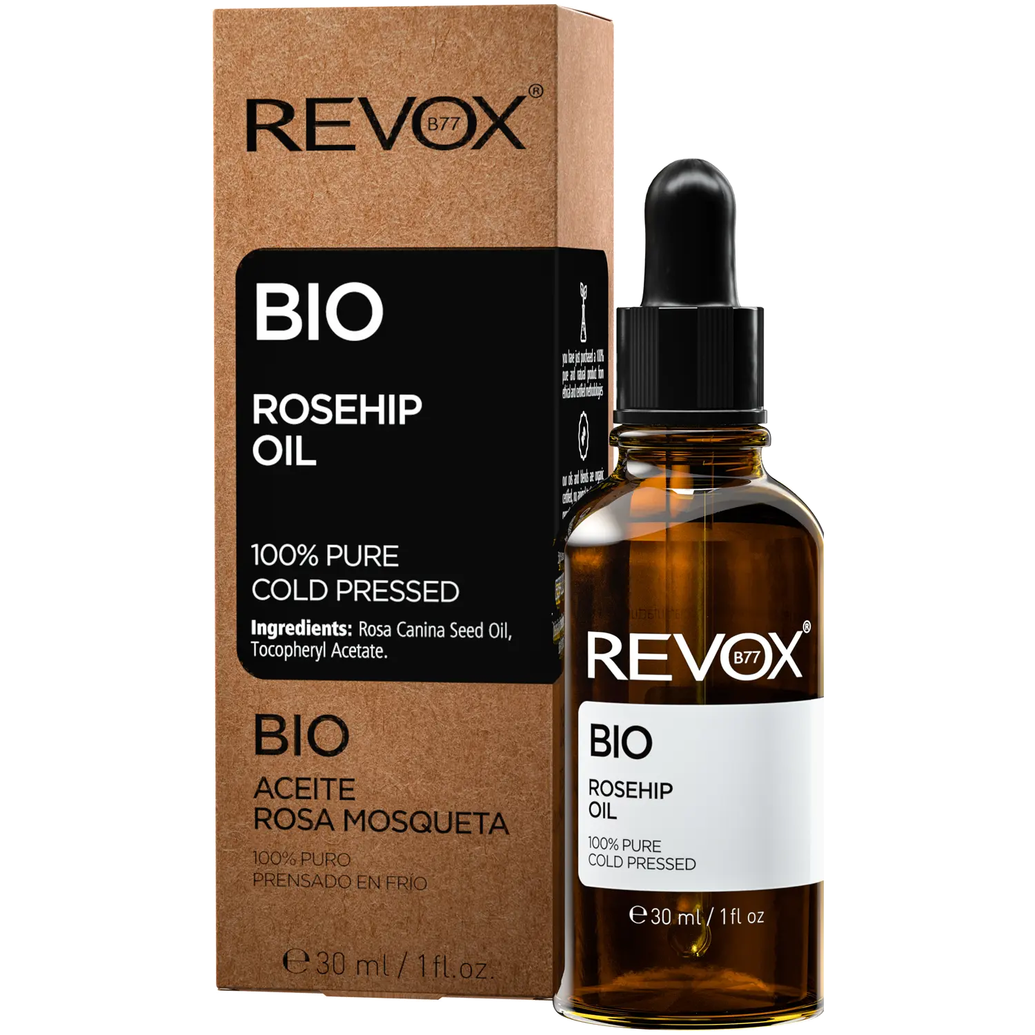 

Revox Bio масло шиповника для лица, тела и волос, 30 мл
