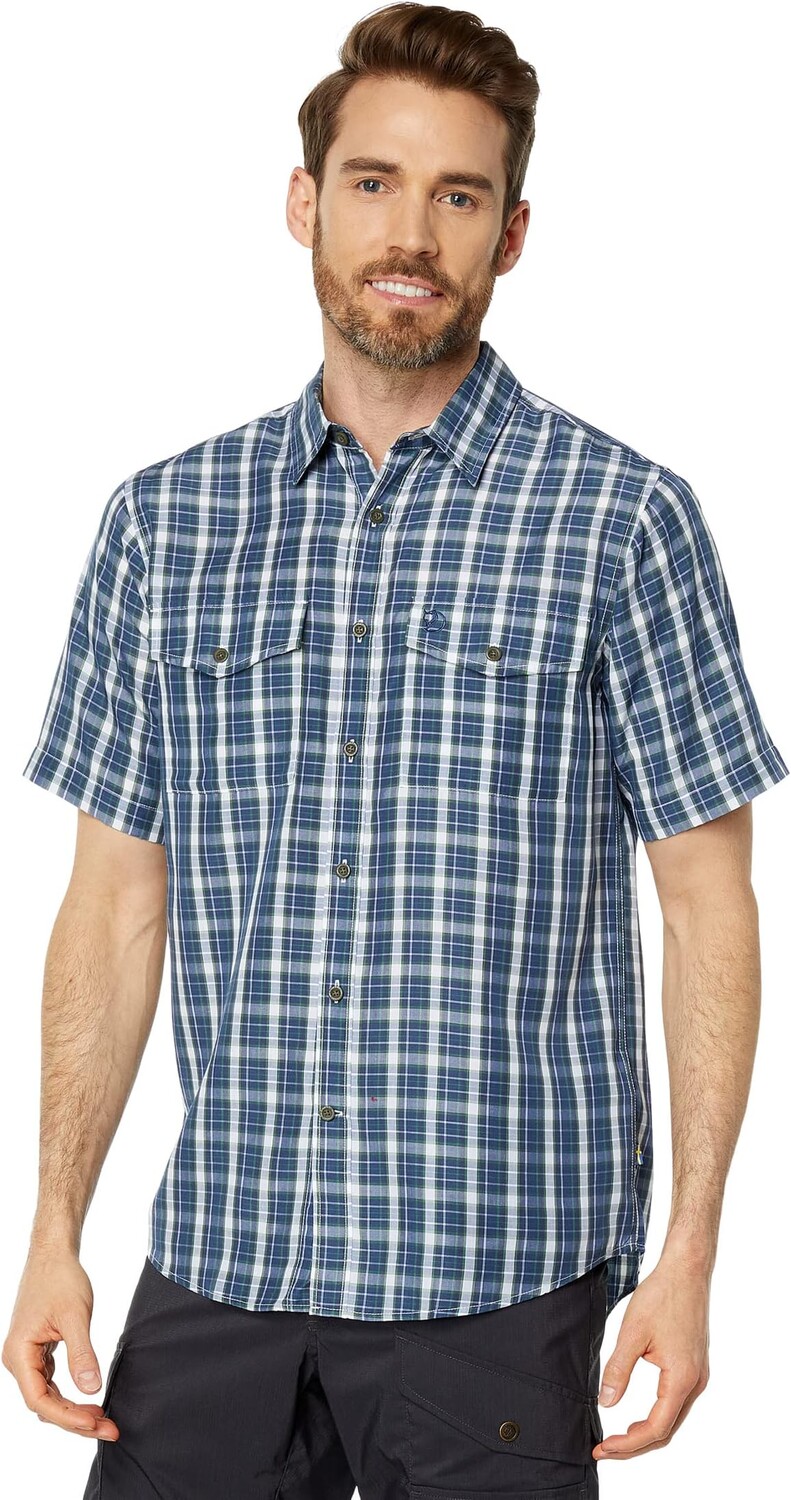 

Abisko Cool Рубашка S/S Fjällräven, цвет Uncle Blue