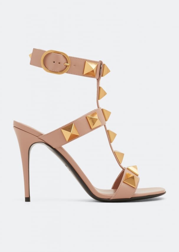 

Сандалии VALENTINO GARAVANI Roman Stud sandals, бежевый