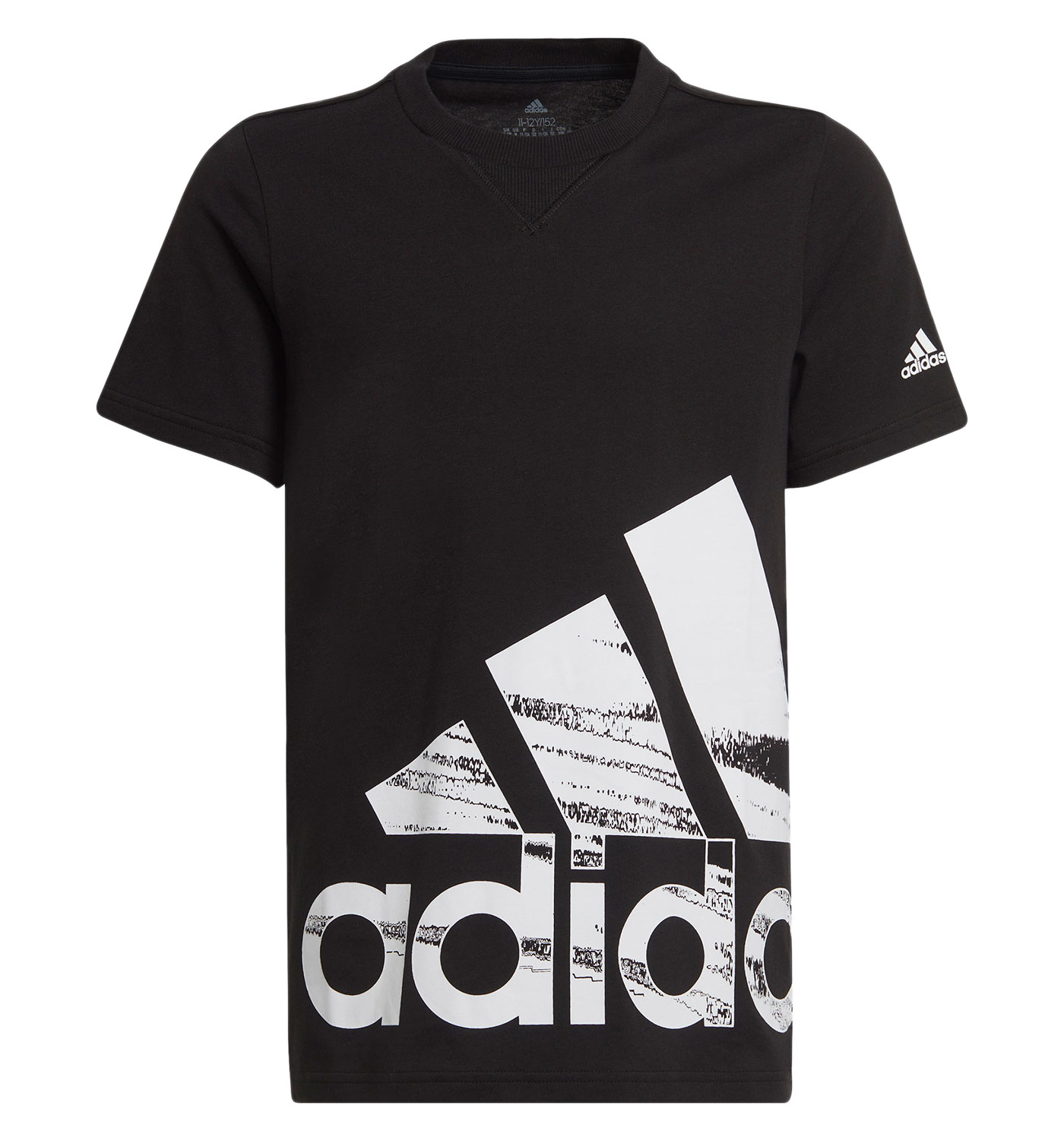 Футболка Adidas Logo, черный/белый