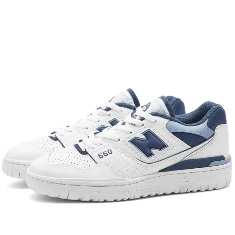 

Кроссовки New Balance BBW550DY, белый/синий