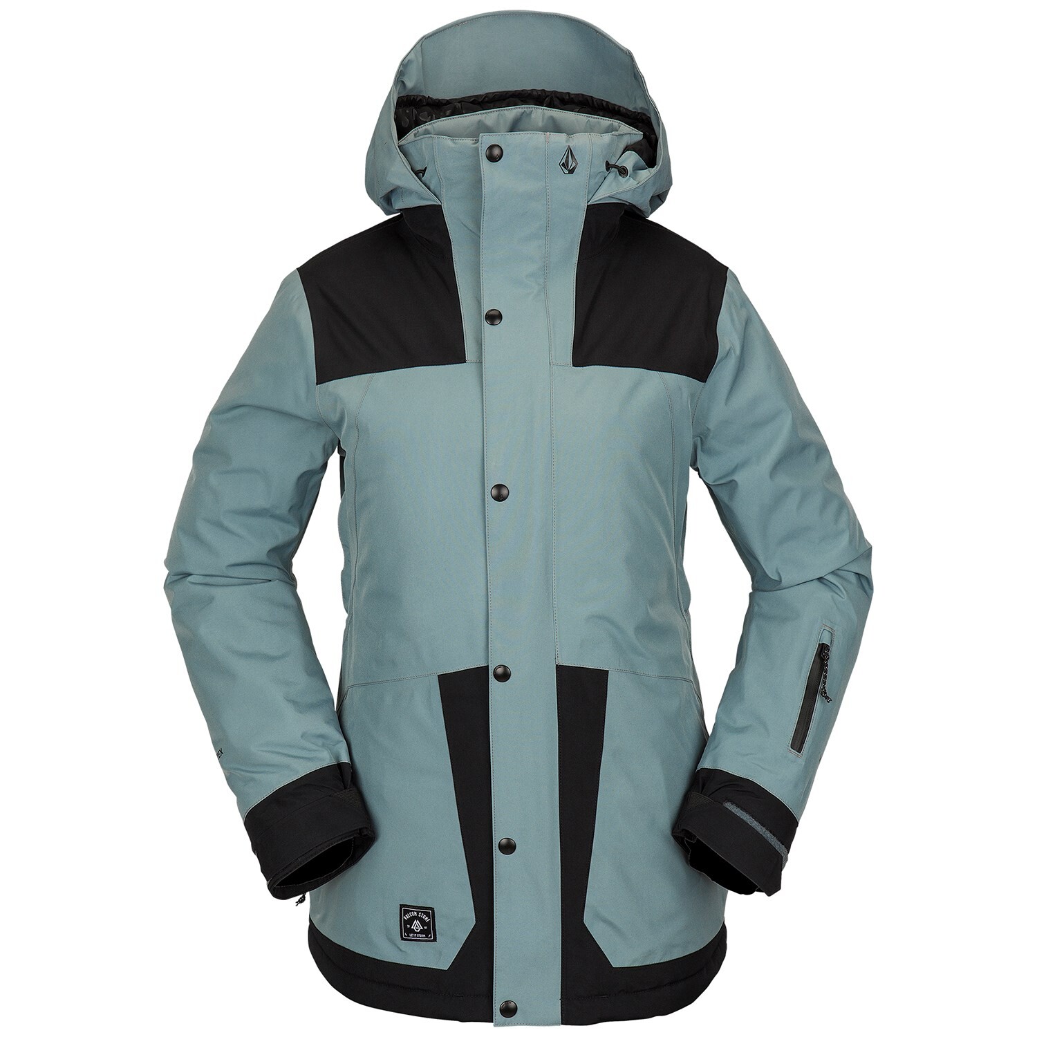 

Куртка Volcom Ell Goretex утепленная женская, зеленый