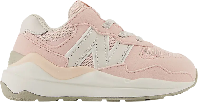 

Кроссовки New Balance 57/40 Bungee Toddler 'Pink Haze Moonbeam', розовый