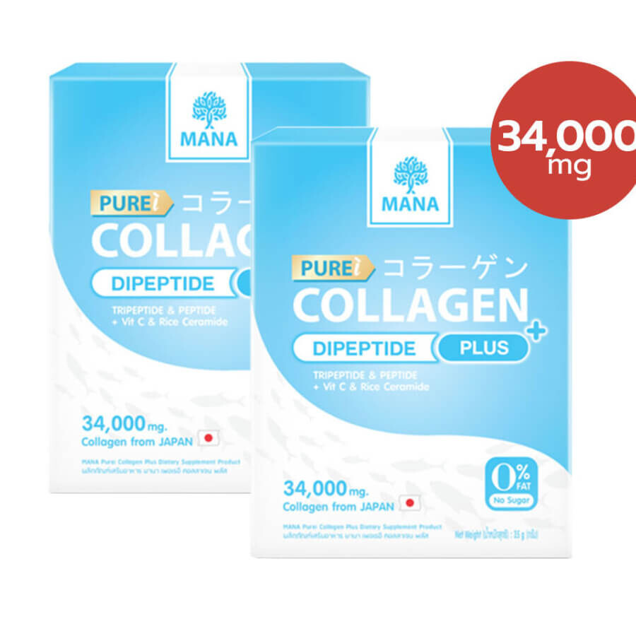 

Коллаген Mana Skincare Pure Dipeptide Plus, 2 упаковки