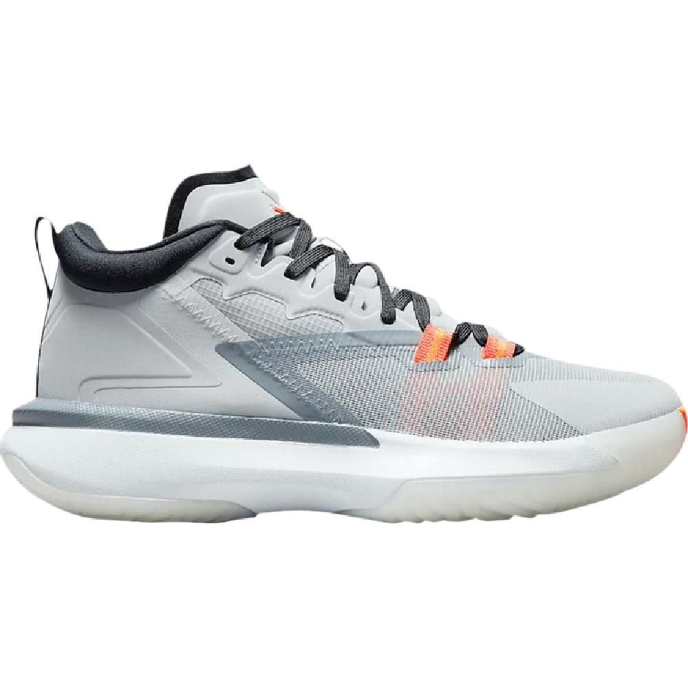 цена Кроссовки Nike Air Jordan Zion 1 PF Light Smoke Grey, серый/белый
