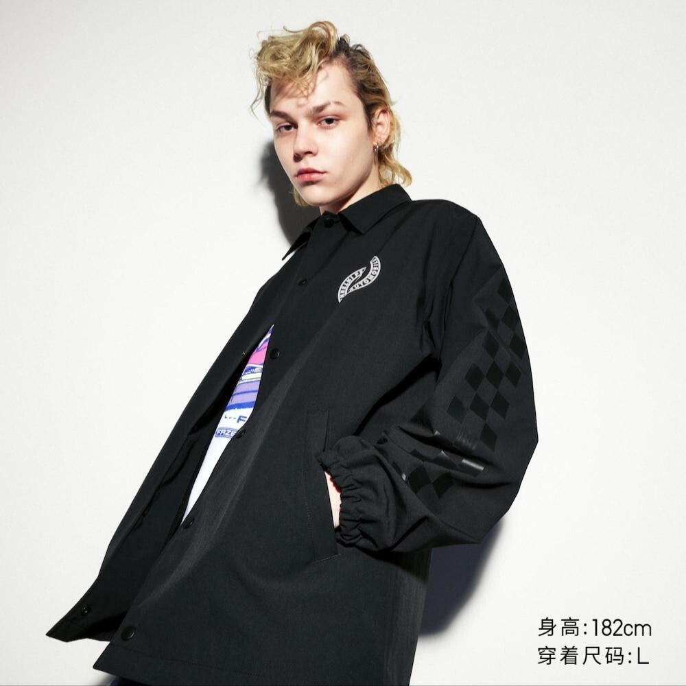 

Повседневная куртка унисекс Uniqlo, черный