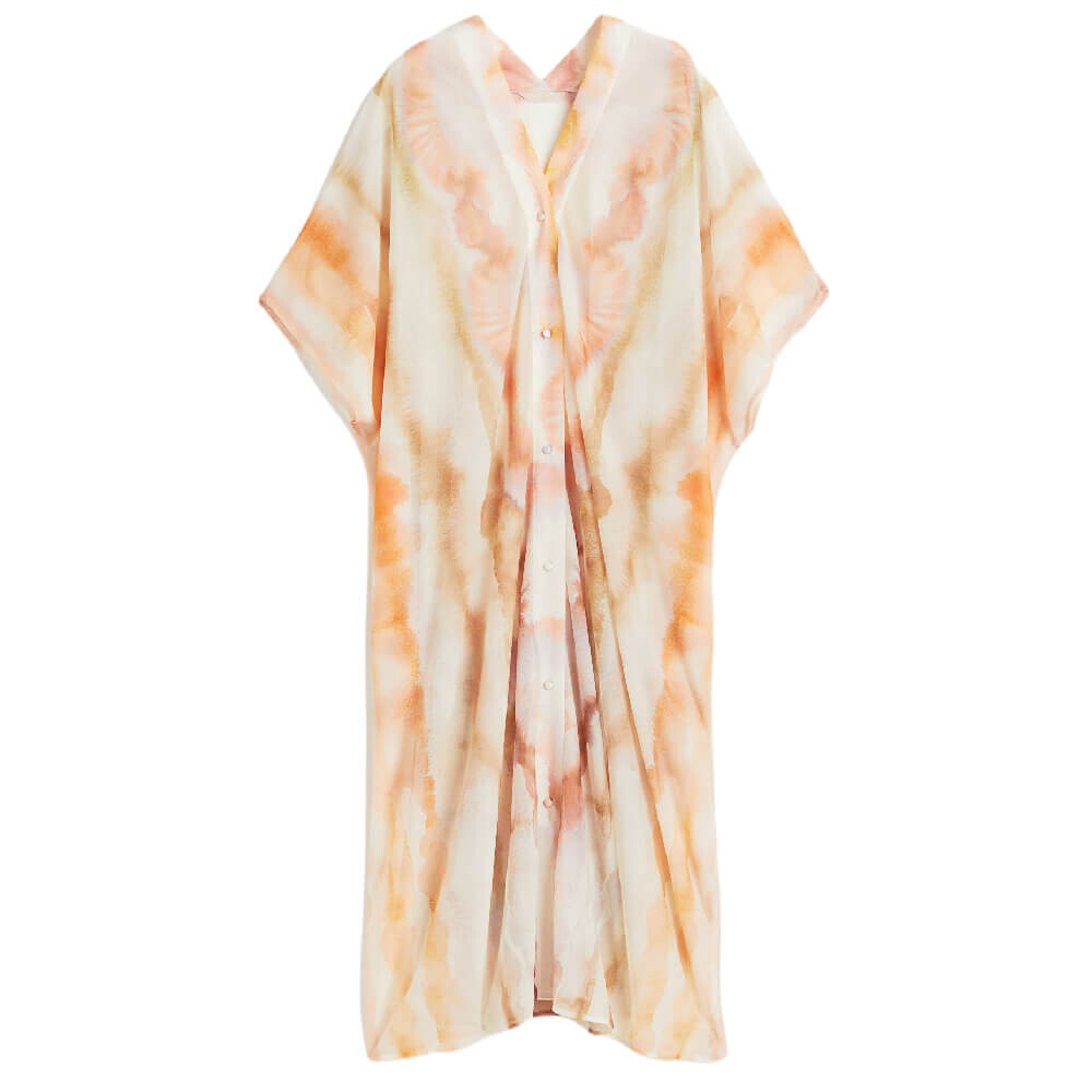 

Платье H&M Oversized, кремовый/коричневый