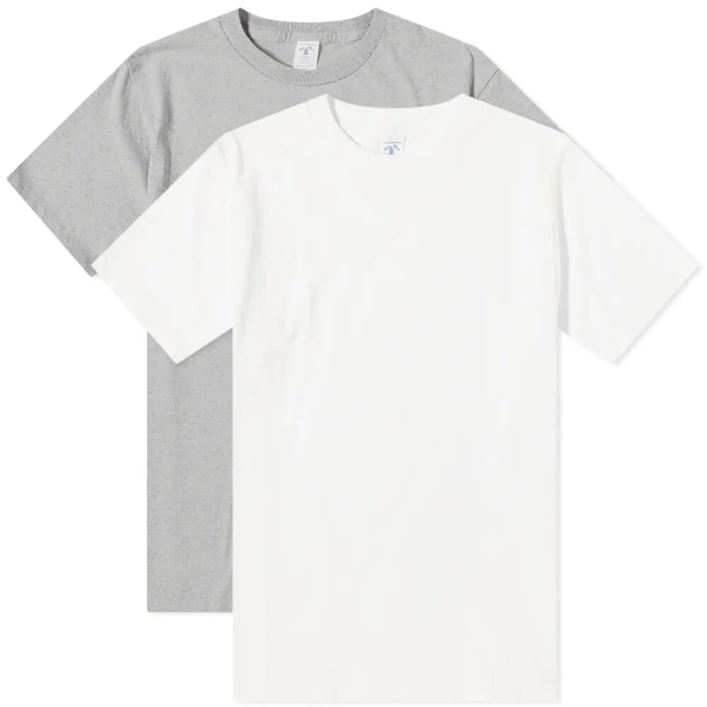 

Футболка Velva Sheen 2 Pack Plain Tee, Серый