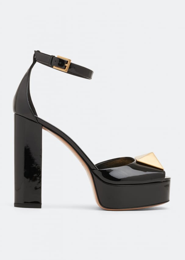 

Туфли VALENTINO GARAVANI One Stud platform pumps , черный