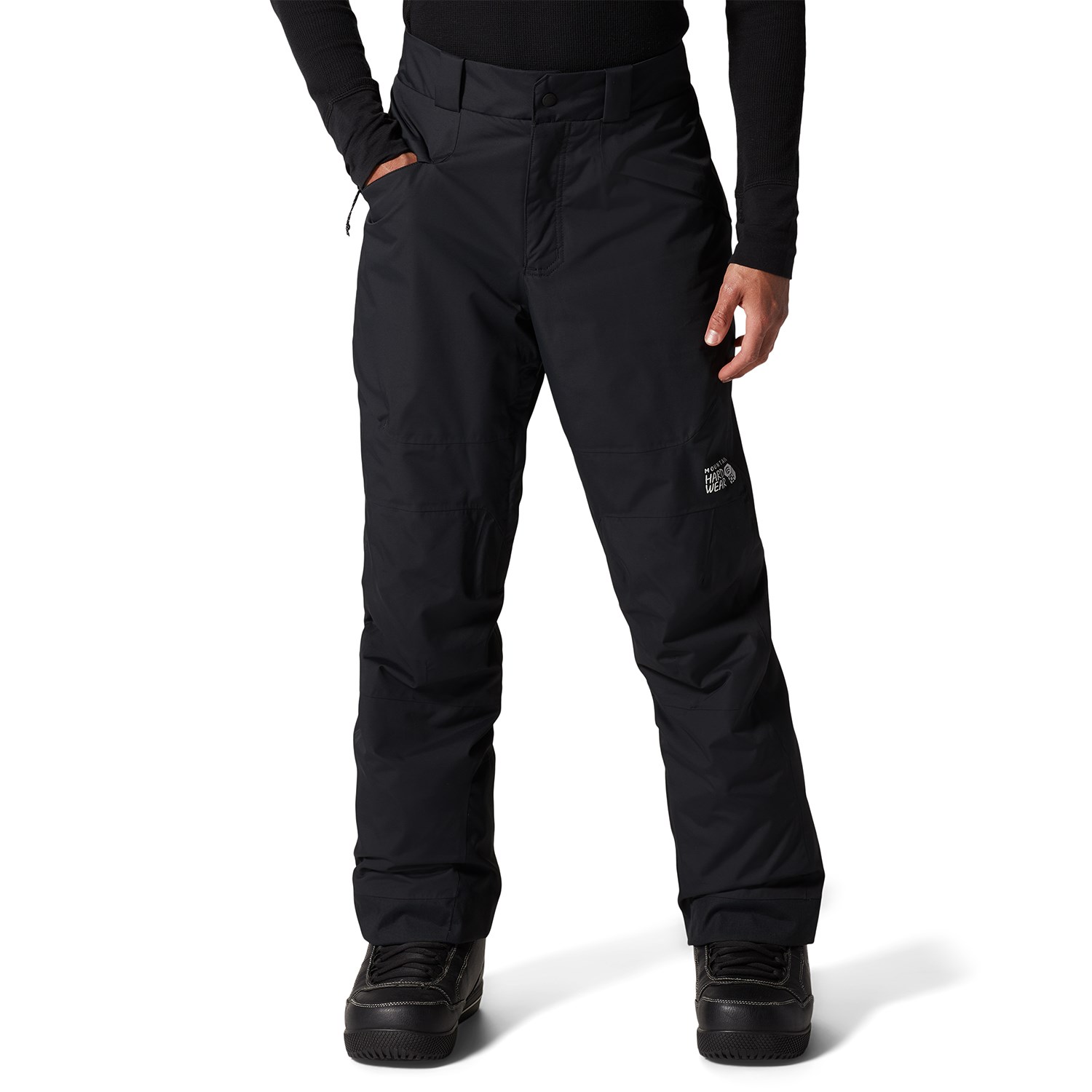 Брюки утепленные Mountain Hardwear FireFall/2, черный брюки утепленные для девочек northland черный