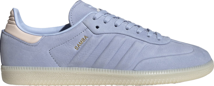 Кроссовки Adidas Samba 'Blue Dawn', синий - фото