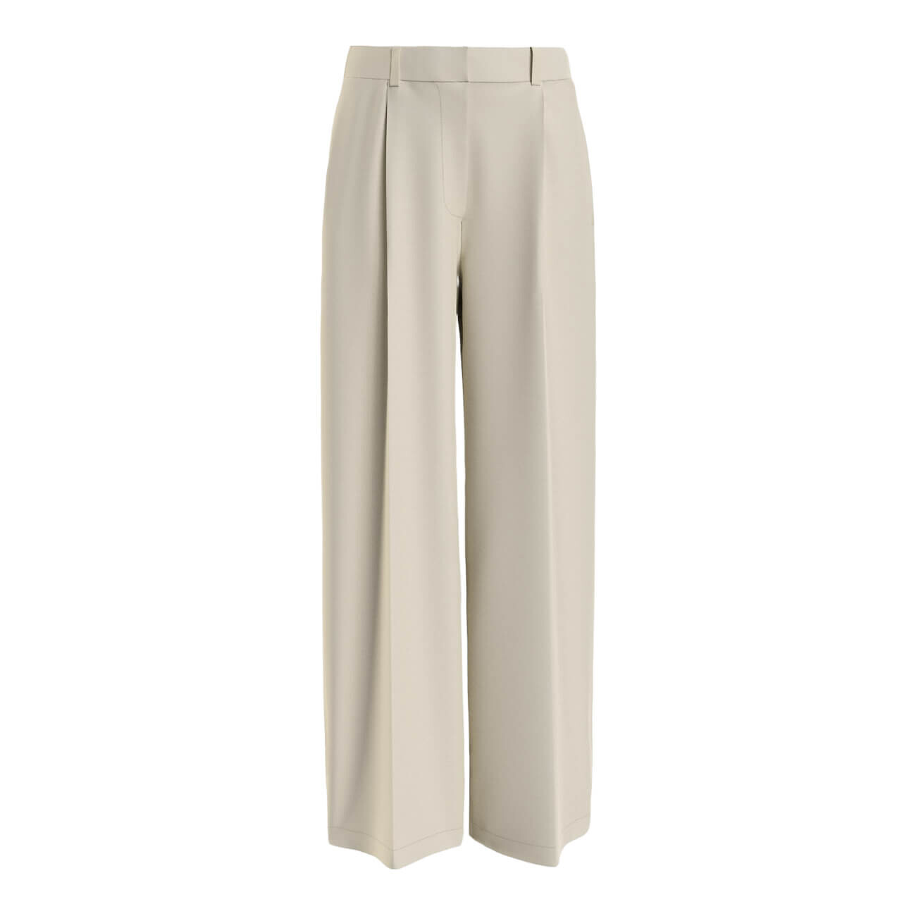 

Брюки Tommy Hilfiger Wide-leg, серо-бежевый