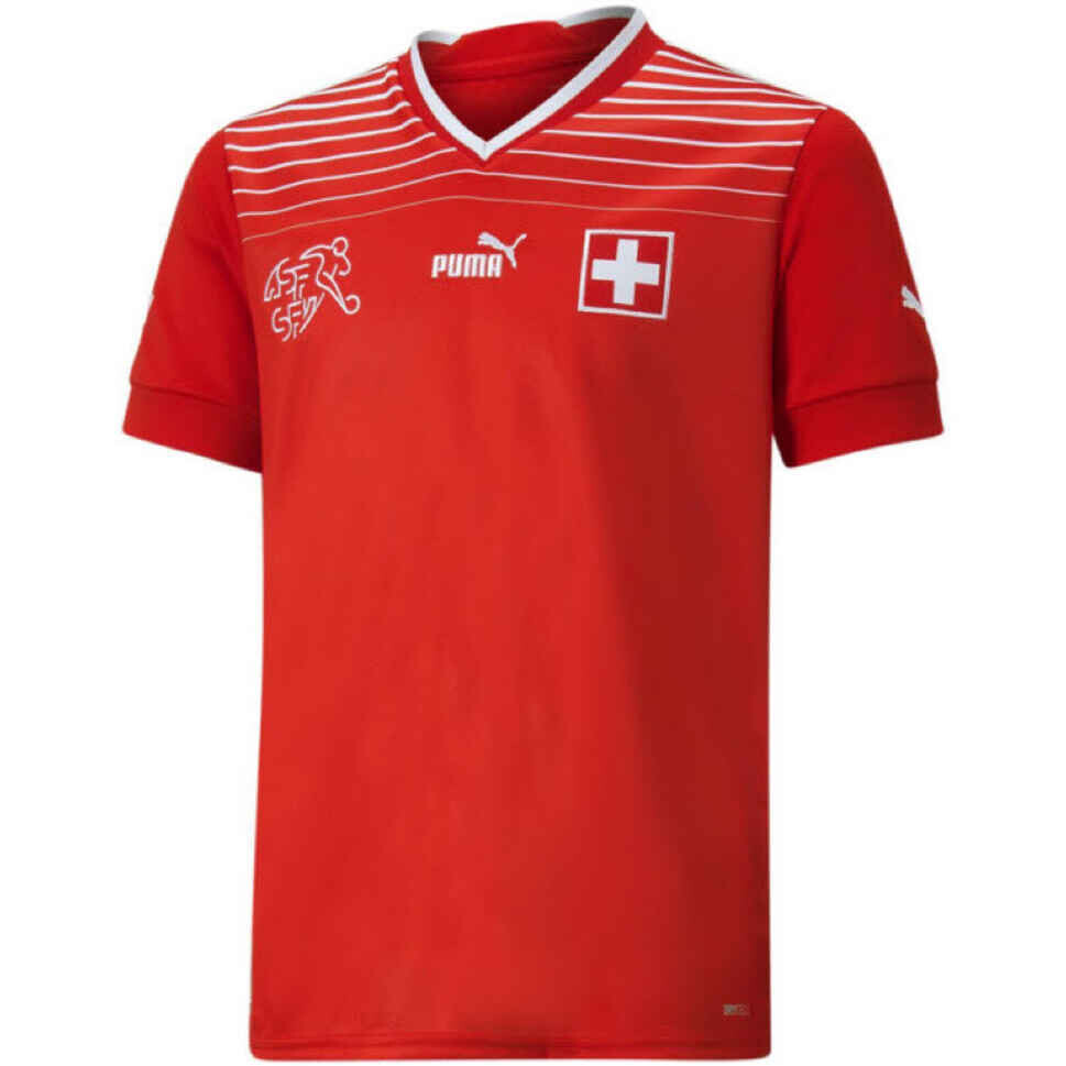 

Футболка PUMA Fan SFV Home Jersey Jr, красный