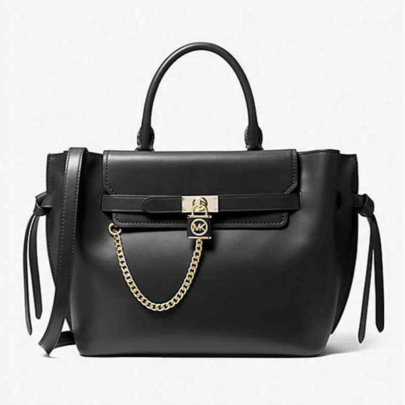 

Сумка Michael Michael Kors Hamilton Legacy Large Leather Belted, черный