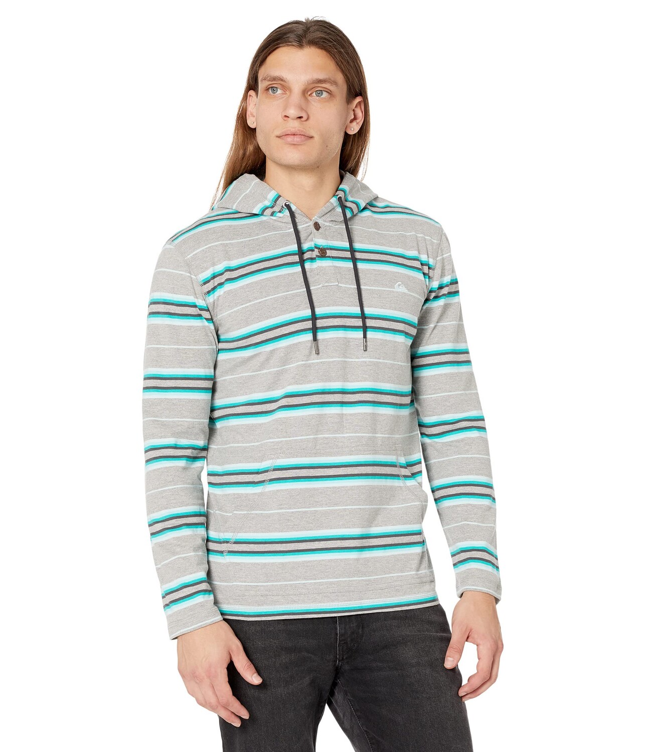 

Худи Quiksilver, Last Chance Pullover Hoodie, Серый