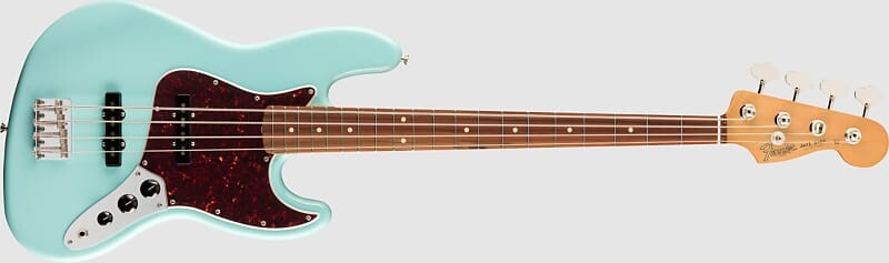 

FENDER VINTERA 60'S JAZZ BASS DAPHNE BLUE 60S JAZZ BASS