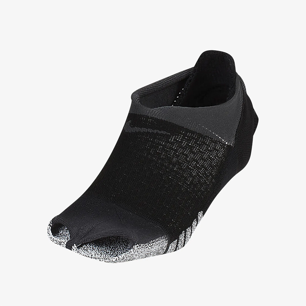 

Носки Nike NikeGrip Studio Toeless Footie, чёрный/антрацитовый