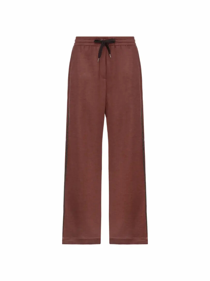 

Спортивные брюки с цепью мониль Brunello Cucinelli, Коричневый
