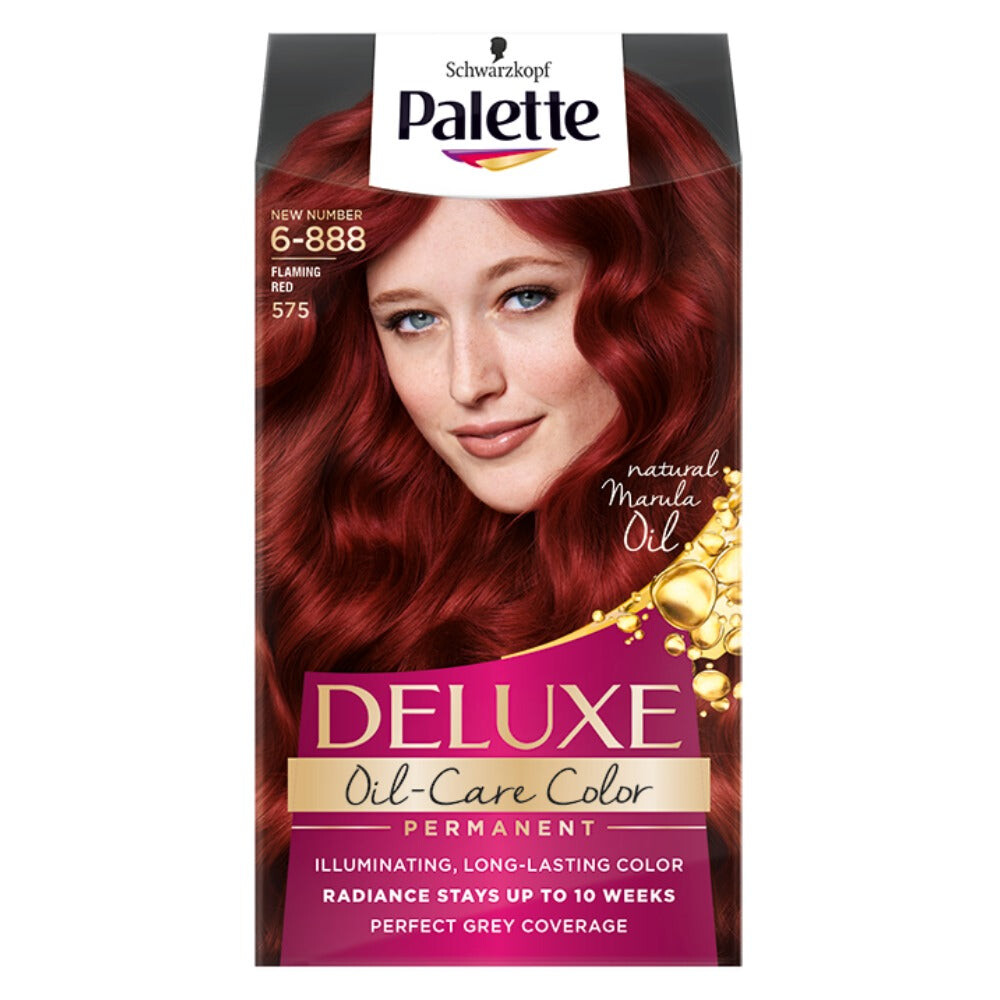 

Palette Стойкая краска для волос Deluxe Oil-Care Color с микромаслами 575 (6-888) Насыщенно-красный