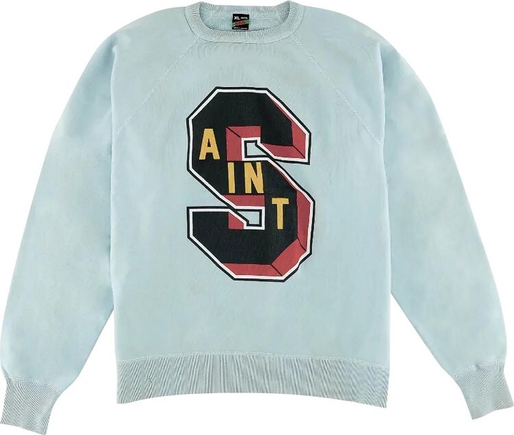 

Толстовка Saint Michael Saint Tears Crewneck 'Grey', серый