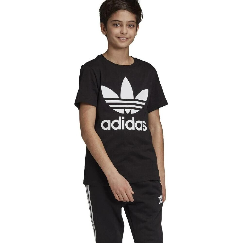 

Подростковая футболка adidas Trefoil Tee, черный/белый
