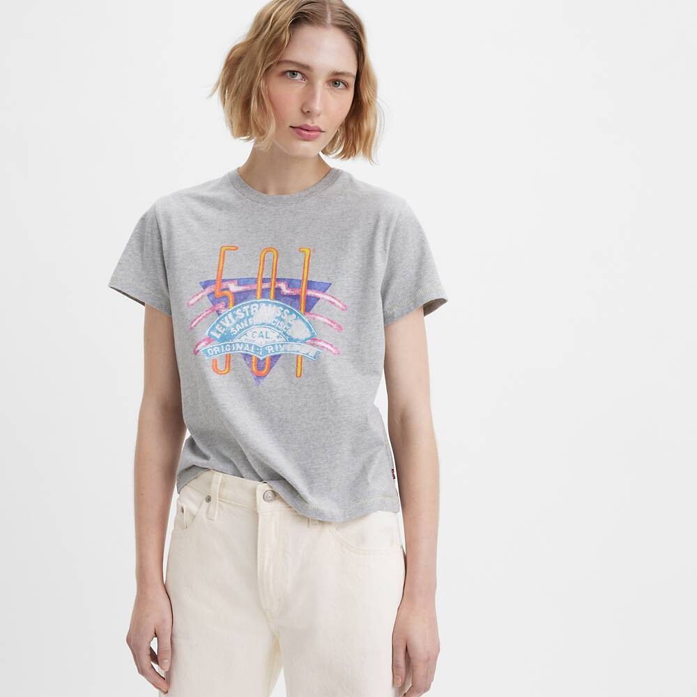 

Футболка женская Levi's, серый