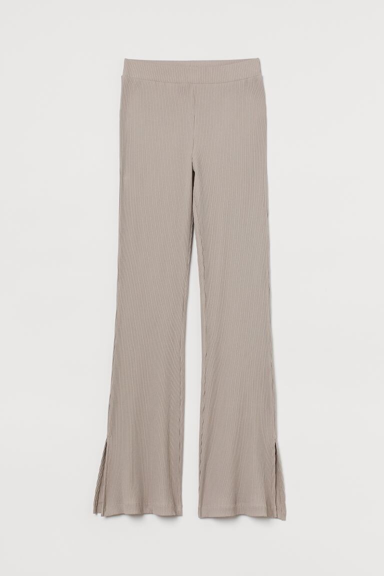 

Леггинсы в рубчик H&M, грейдж, Серый