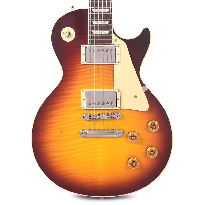 

Gibson Custom Shop 1959 Les Paul Standard "CME Spec" Bourbon Burst VOS с грифом Carmelita 59 (серийный номер CME01532)