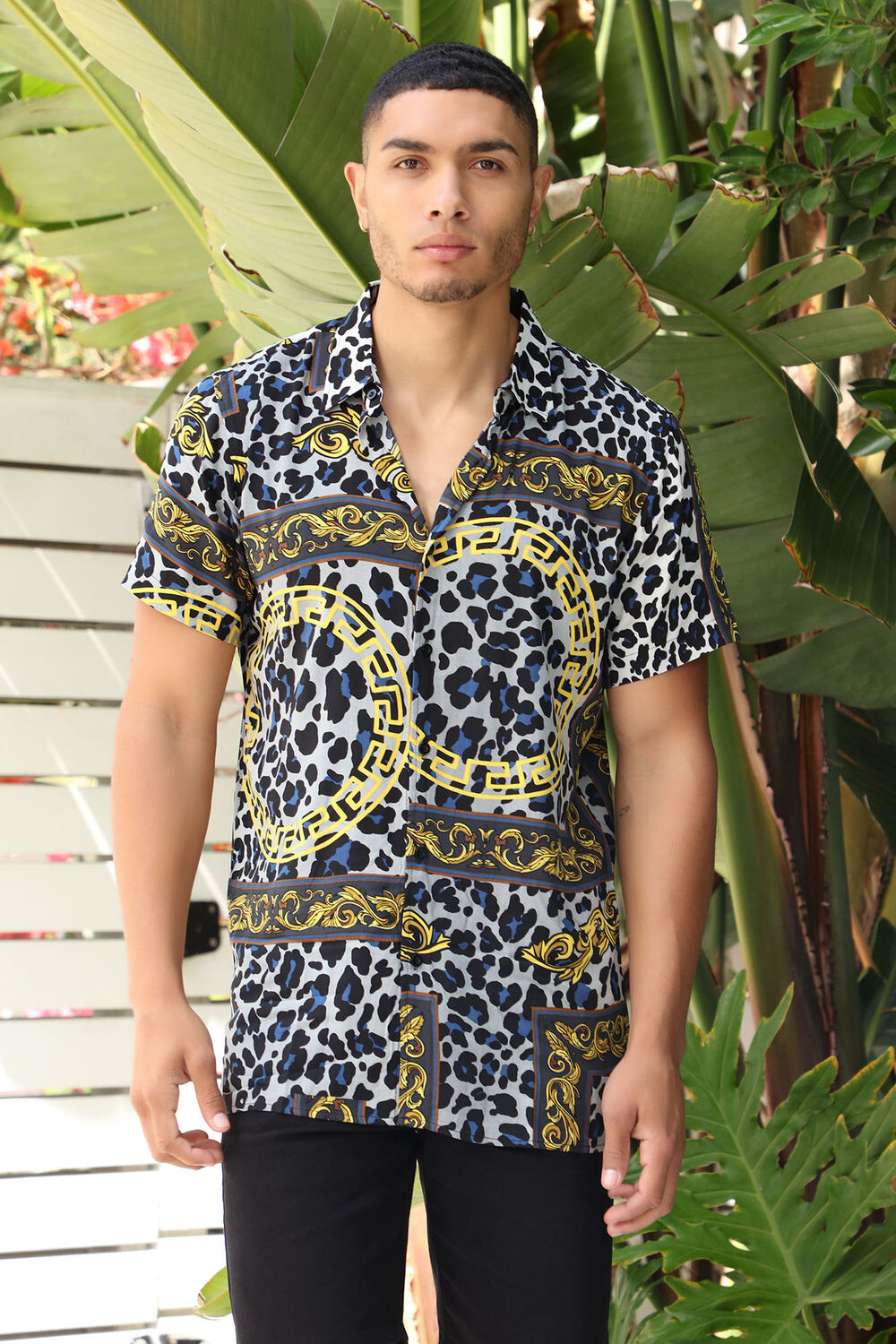 

Рубашка Fashion Nova F065F, разноцветный