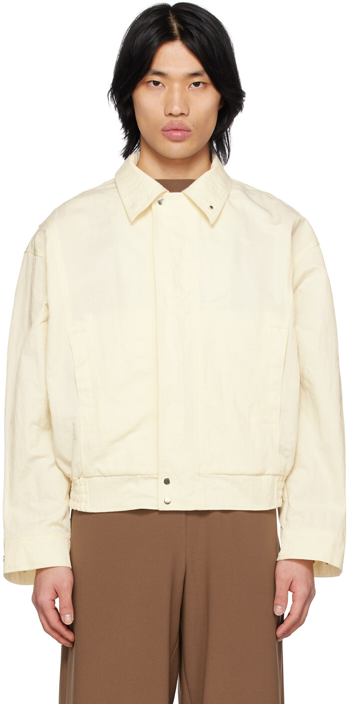 

Эксклюзивная куртка-бомбер Giwa Off-White SSENSE Birrot, Серый