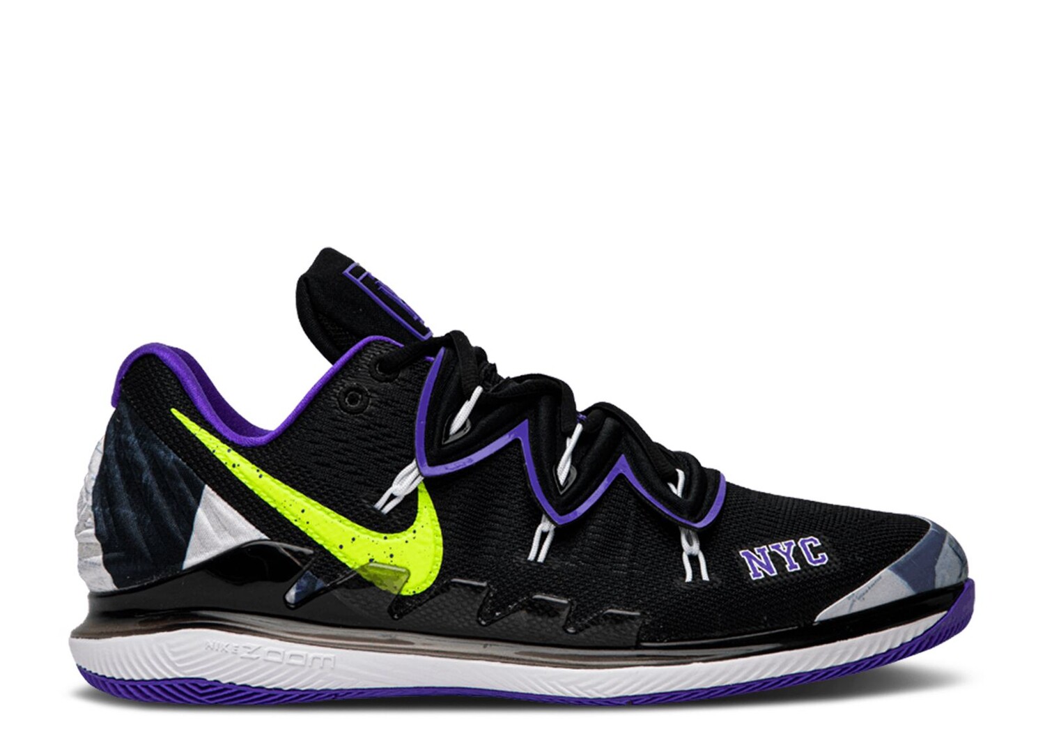 

Кроссовки Nike Nikecourt Air Zoom Vapor X Kyrie 5 'Nyc', черный