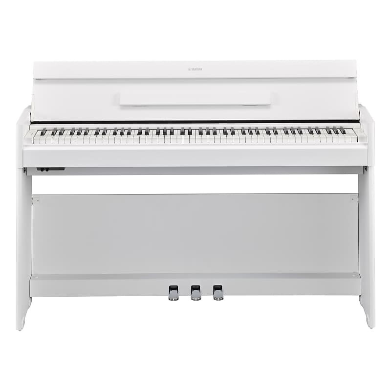 

Yamaha YDPS55B 88-нотное цифровое пианино с взвешенной консолью, белый орех YDPS55WH