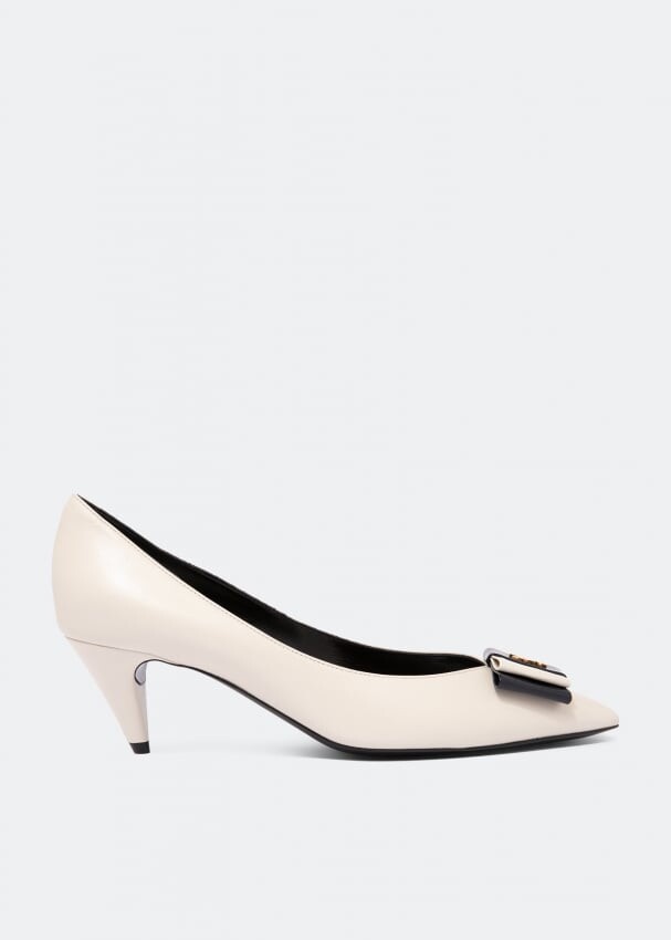 

Туфли SAINT LAURENT Anais pumps, белый